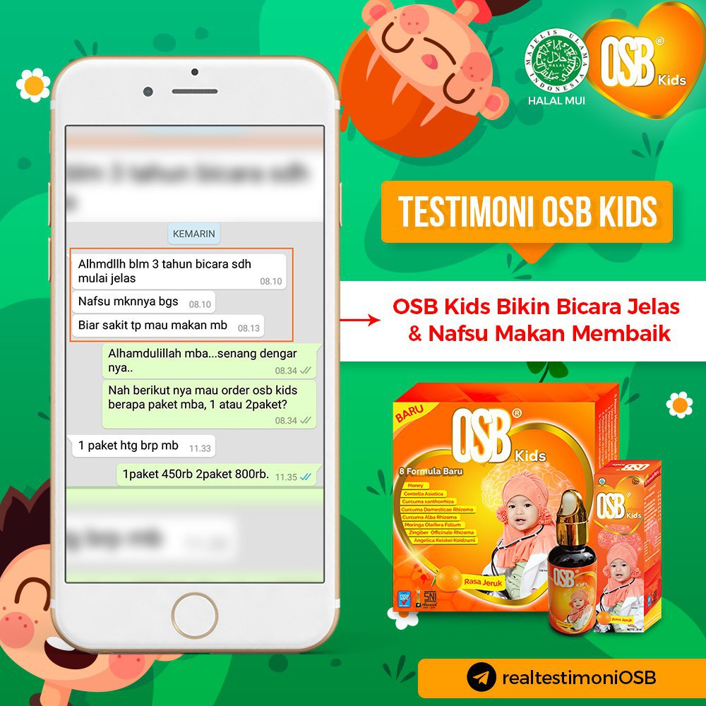testimoni osb bisa untuk speech delay